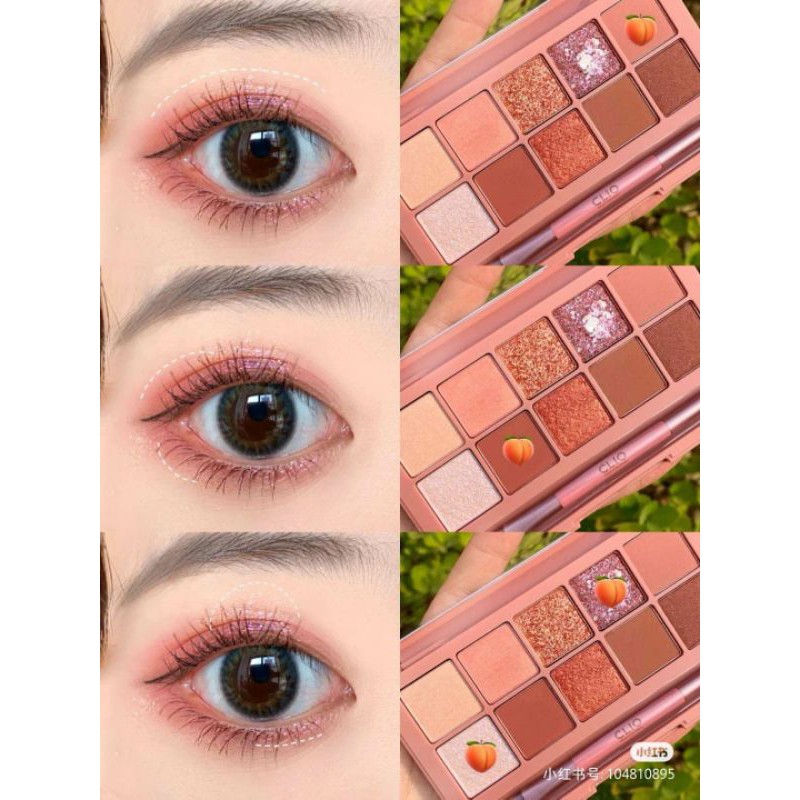 Bảng Phấn Mắt 10 Màu Clio Pro Eye Palette cho đôi mắt nổi bật