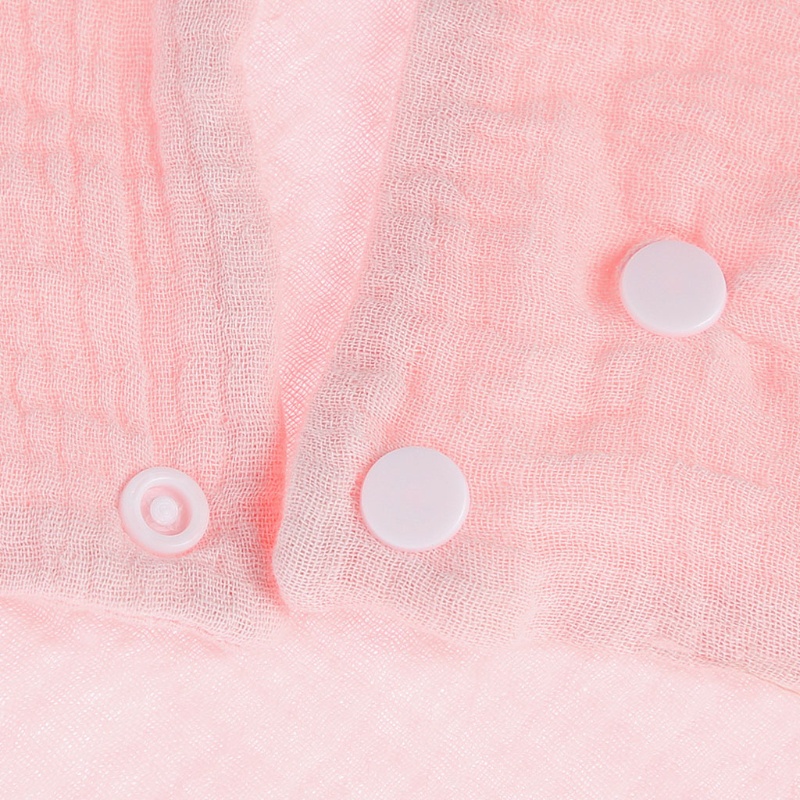 Set 2 Yếm Ăn Cotton Trơn Thấm Hút Đa Năng Kèm Băng Đô Dành Cho Bé