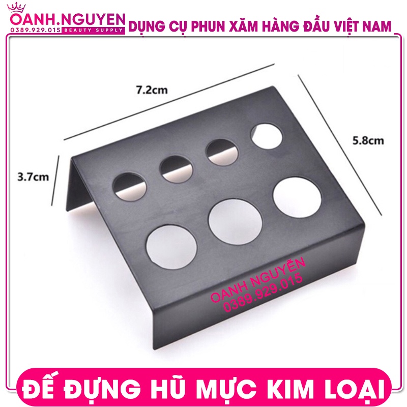 Đế Kim Loại 7 Lỗ / Đế đựng chum mực