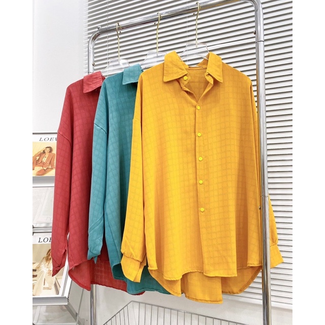 Áo Sơ Mi Dáng Dài Hương Quỳnh Bigsize