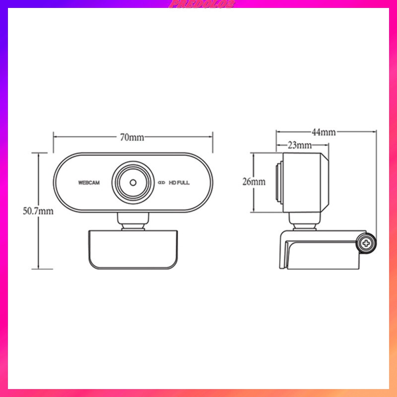 Webcam Hd 1080p Tự Động Lấy Nét Tích Hợp Micro Cho Máy Tính Mới | BigBuy360 - bigbuy360.vn