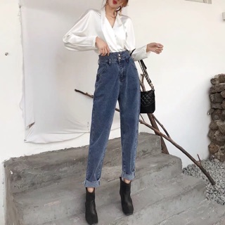 Quần baggy cạp đôi