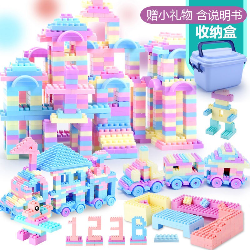 Bộ đồ chơi lắp ráp lego phát triển trí thông minh cho bé 3-6 tuổi