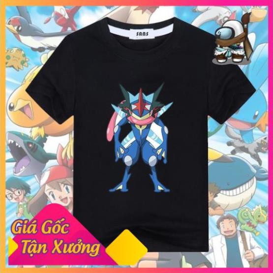 (SALE) Áo Thun Áo Phông pokemon - gekkouga cực đẹp