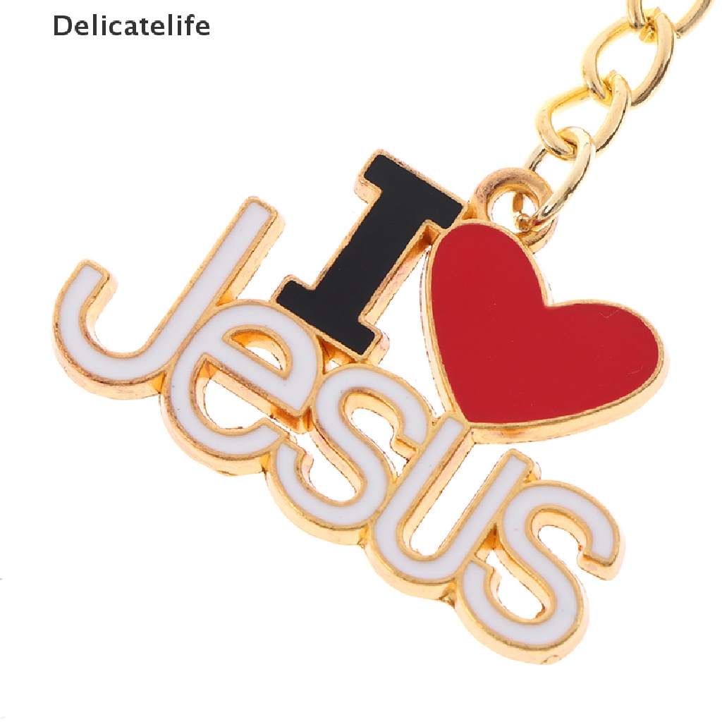 1 móc khóa hình chúa Jesus I Love