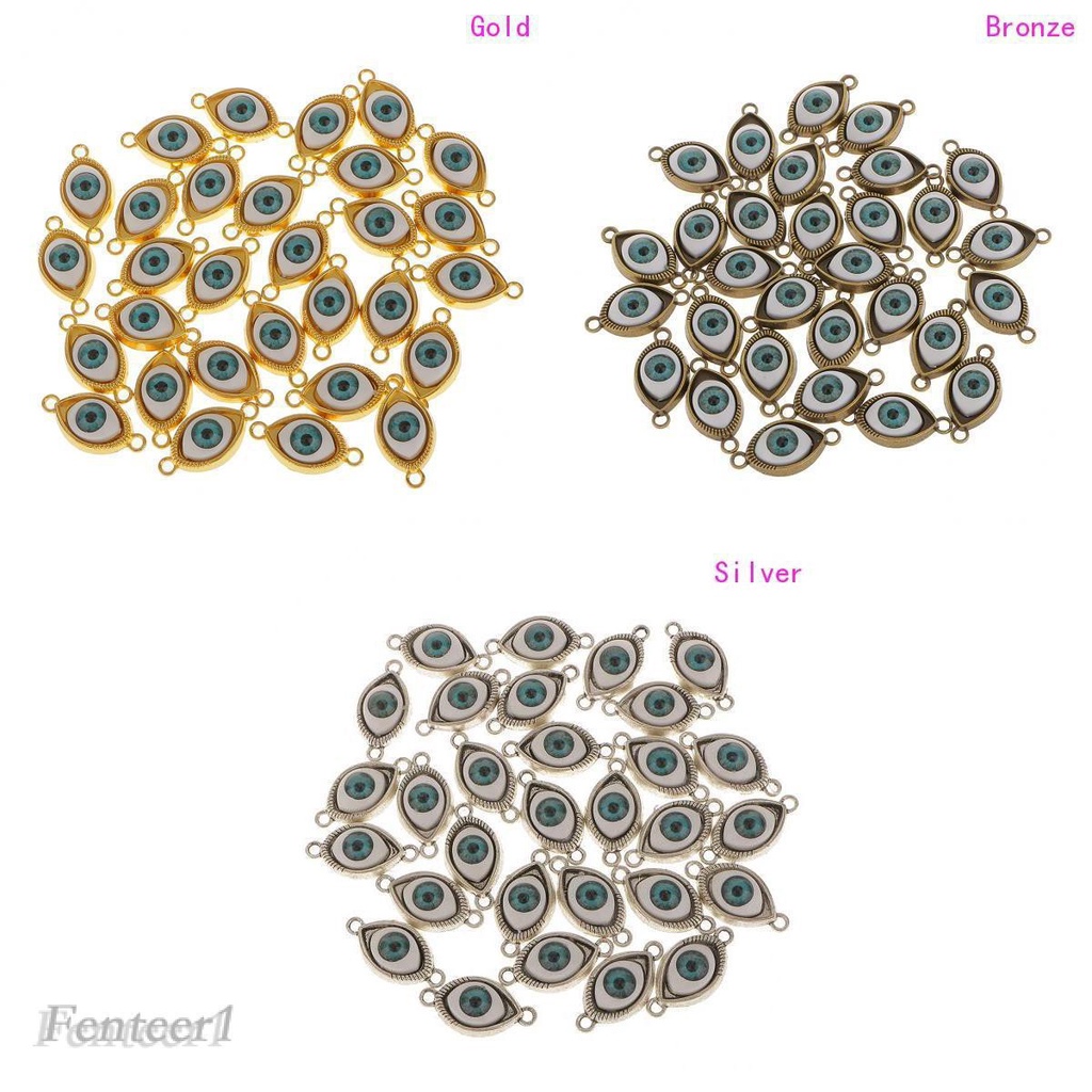 30 mặt dây chuyền hình mắt quỷ dùng làm đồ trang sức DIY