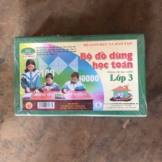 BỘ ĐỒ DÙNG HỌC TOÁN LỚP 3