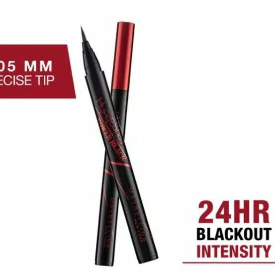 (Hàng Mới Về) Bút Kẻ Mắt Nước Màu Đen 6.6 Maybelline Hypersharp