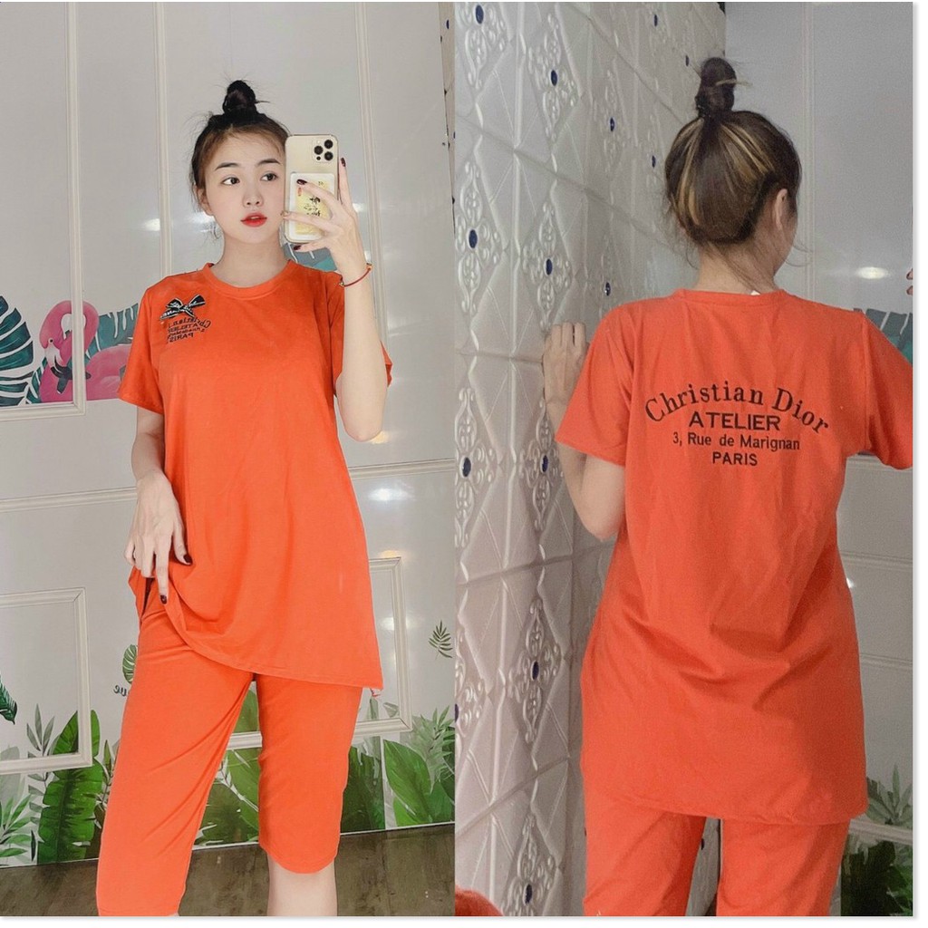 SET ĐỒ BỘ THUN NỮ,THIẾT KẾ HỌA TIẾT XINH XẮN,CHẤT LIỆU VÃI CO GIẢN 4C  THỜI TRANG KME.STORE