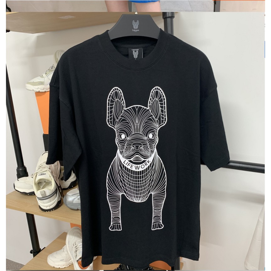 Áo Phông Nam Nữ  In 3D Hình Chó Hot Trend Tưng Bừng Hè Phong Cách AMBITION