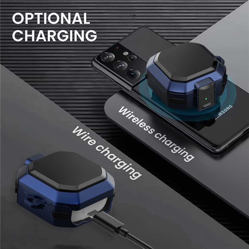 100% Thương Hiệu Newsamsung Galaxy Buds Sống/pro/2 Trường Hợp An Toàn Kế Khóa Matte Bìa Bảo Vệ Toàn Thân Cho Samsung Buds 2 Trường Hợp  Qiimall_vn