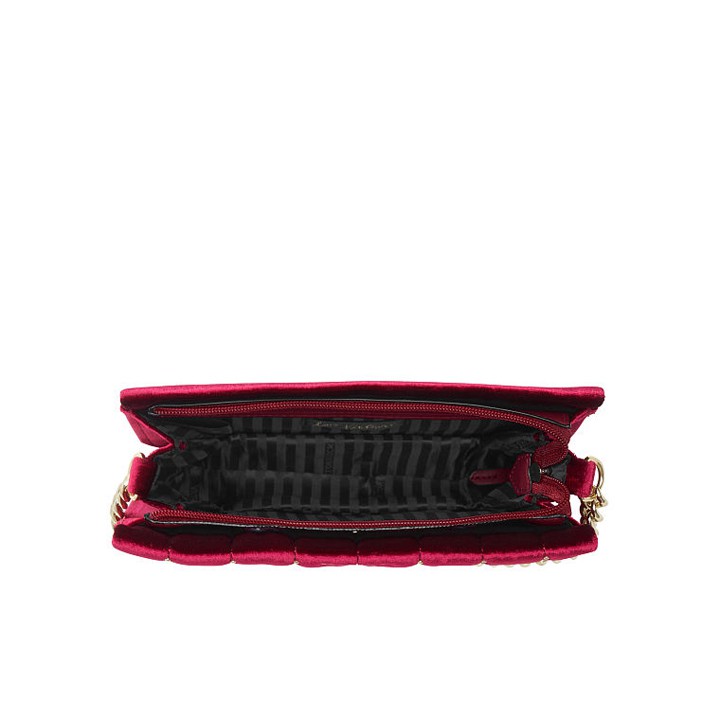 Túi đeo Victoria's Secret Velvet Stud 24/7 Crossbody, Red