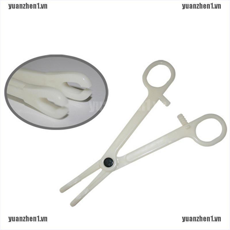[YUANZHEN1] Dụng Cụ Xỏ Khuyên Lưỡi Bằng Thép Không Gỉ Dùng 1 Lần