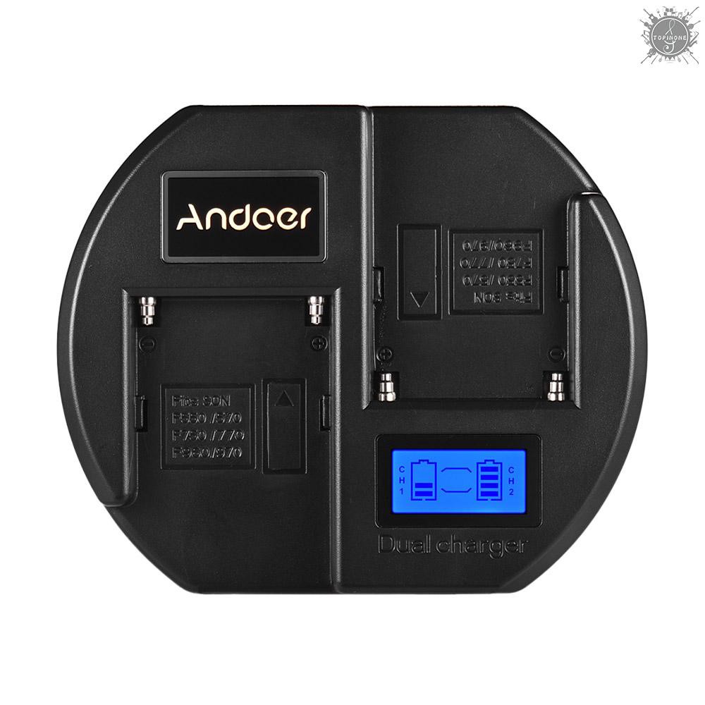 Bộ Sạc Pin Nhanh Cho Sony F550/570 F750/770 F960/970