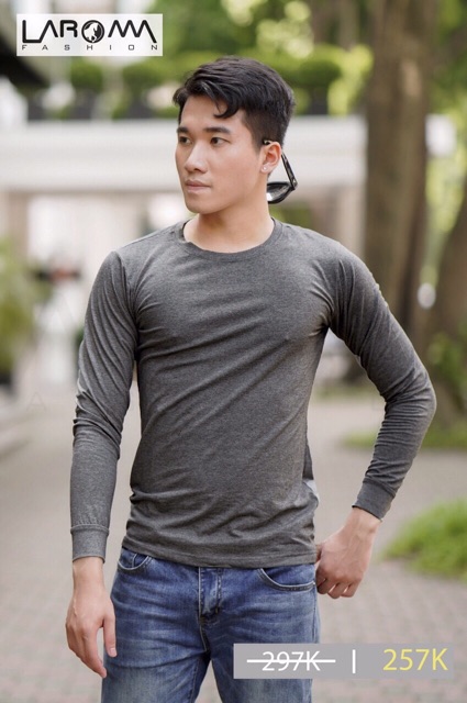 Áo giữ nhiệt nam Laroma cổ tròn - khử mùi | BigBuy360 - bigbuy360.vn