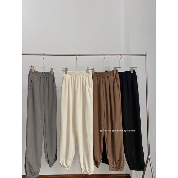 Quần Jogger vải hạt (776) (Ảnh/Video tự chụp)