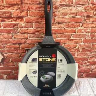 Chảo Đá Stone 7 Lớp Cao Cấp 26cm Lock&Lock LCA6263D (hàng chính hãng)