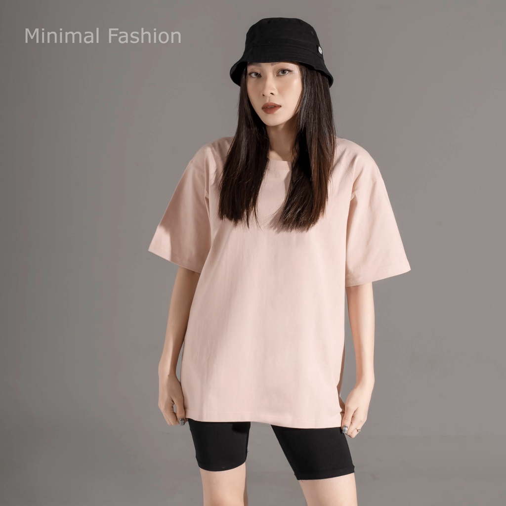 260G Áo phông 100% vải Cotton chải kĩ, loại bỏ lông thừa - Áo thun trơn định lượng 260gsm Màu Tan Unisex Mùa Hè 2022