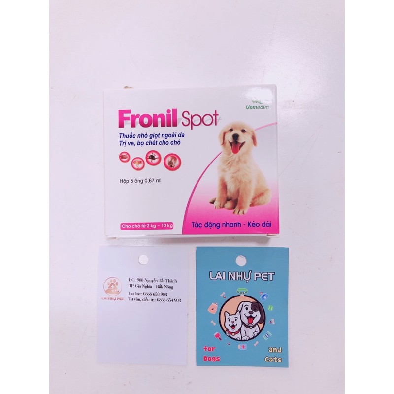 Fronil spot nhỏ ve