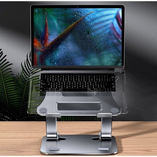 Đế Tản Nhiệt Laptop, Giá Đỡ Macbook 13 inch, 14 inch, 15.6 inch Nhôm Gấp Gọn Để Bàn Cao Cấp HOVAMO LS515