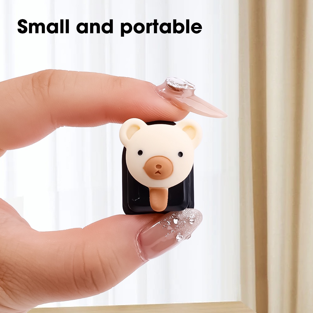 Móc Treo Dây Cáp USB / Chìa Khóa Xe Hơi Mini Đa Năng Không Cần Đóng Đinh Thông Dụng