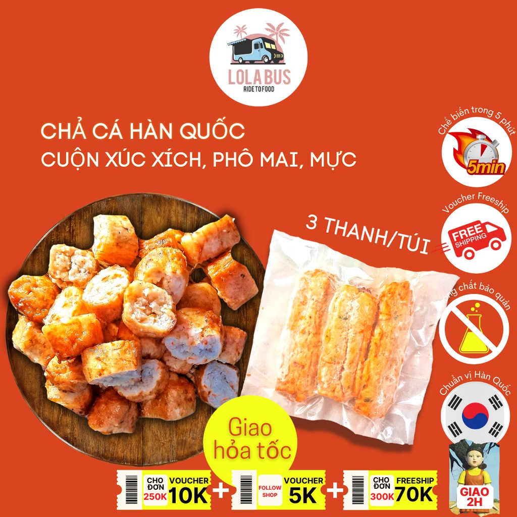 [Tặng Phô mai lát, sốt chấm + Giao hỏa tốc] XIÊN CHẢ CÁ ĂN VẶT ĐƯỜNG PHỐ (EOMUK / ODENG) HÀN QUỐC THẬP CẨM NHIỀU VỊ | BigBuy360 - bigbuy360.vn