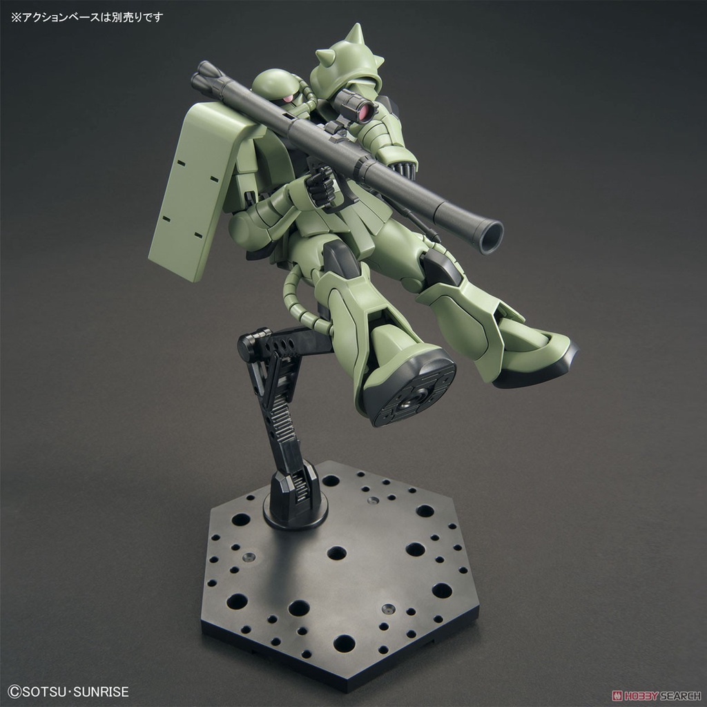 Mô Hình Lắp Ráp HG UC MS-06 Zaku II xanh Revive