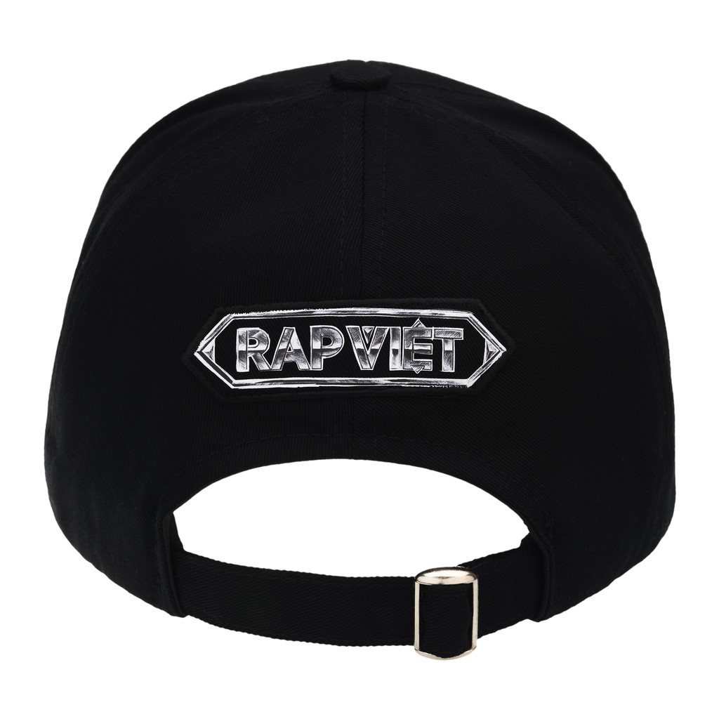 Mũ lưỡi trai Rap Việt Đen, Unisex - Rap Việt Cap - VieSHOP