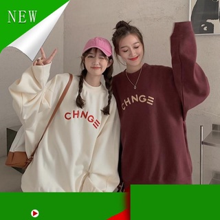 [Hàng Cao Cấp ] Áo Sweater In Chữ Tiếng Anh Phong Cách Thời Trang Hàn Quốc Cho Nữ