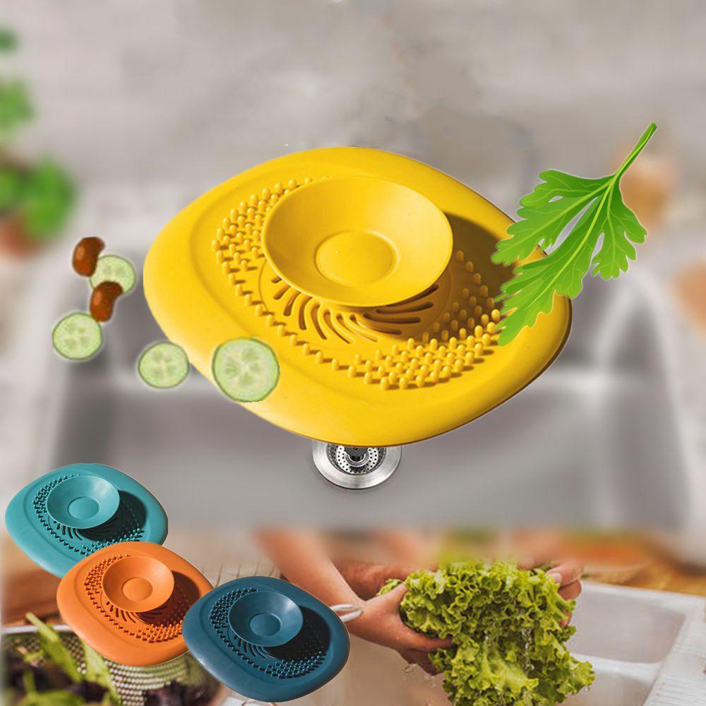 Nắp Lọc Silicone Cao Su Gắn Cống Thoát Nước Sàn Nhà Khử Mùi Hôi