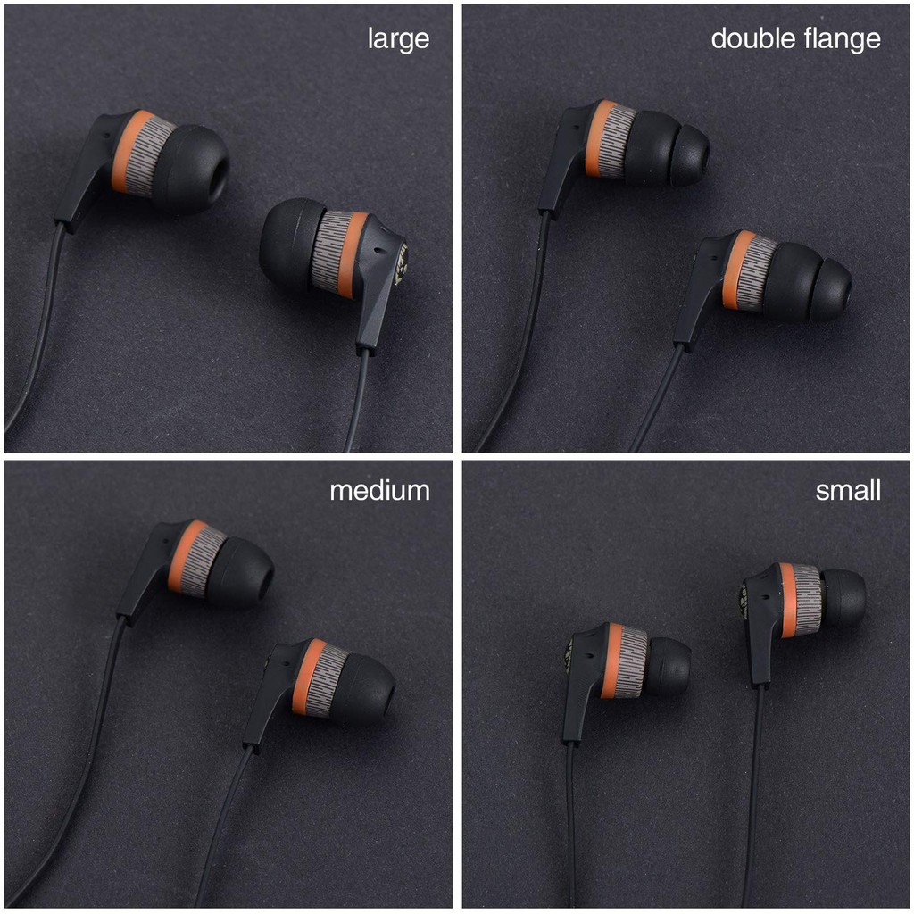 Bộ 8 cặp đệm tai nghe nhét tai bằng silicon thay thế dành cho skullcandy