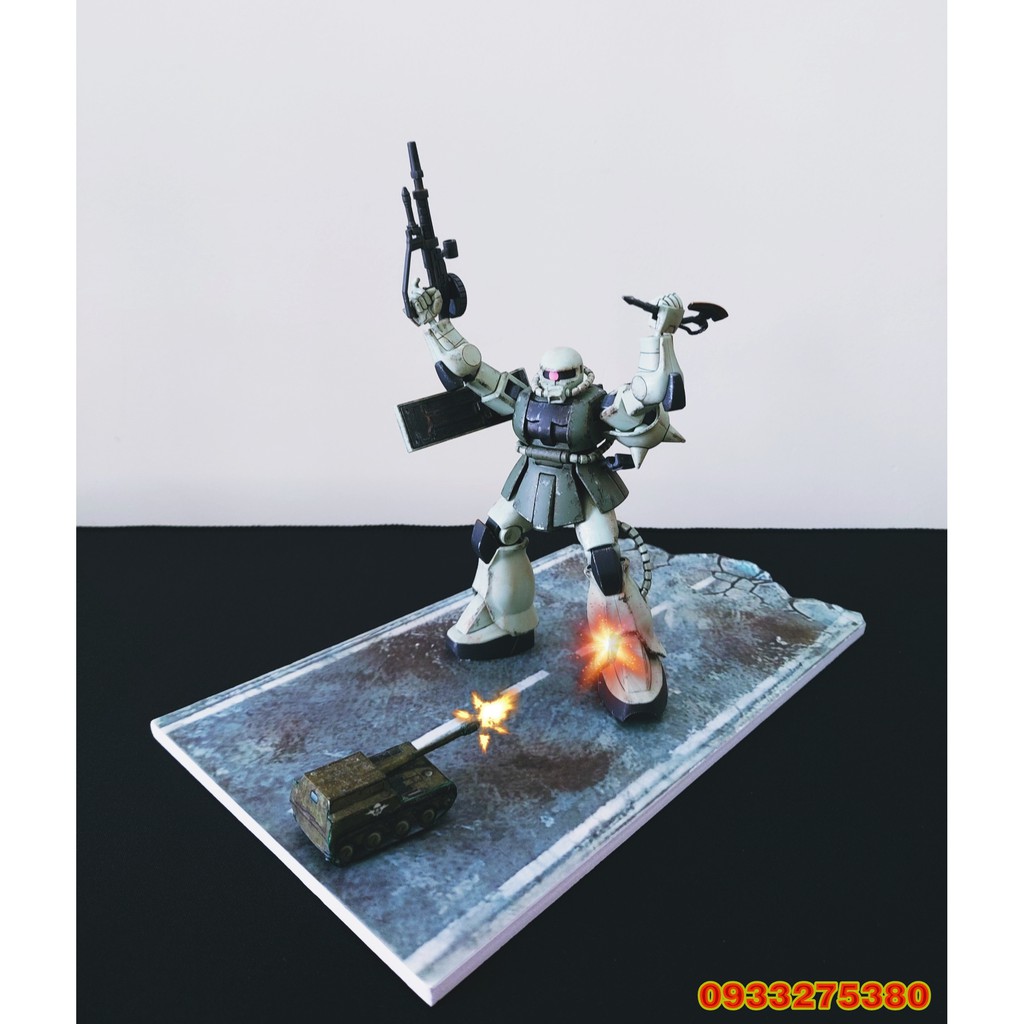 Đế sa bàn trưng bày mô hình Gundam / Figure