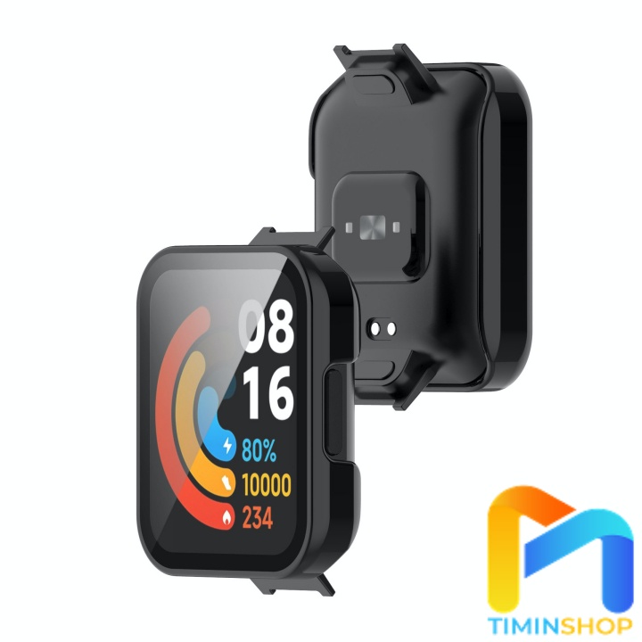 Ốp Xiaomi Redmi Watch 2/ Redmi watch 2 lite - Chất PC + màn hình Kính cường lực