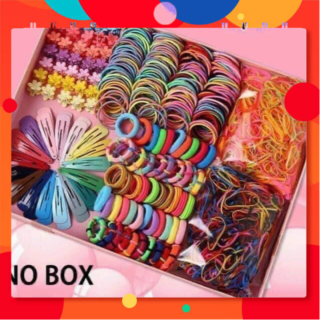 Set Dây Buộc Tóc 780 Chi Tiết Cho Bé