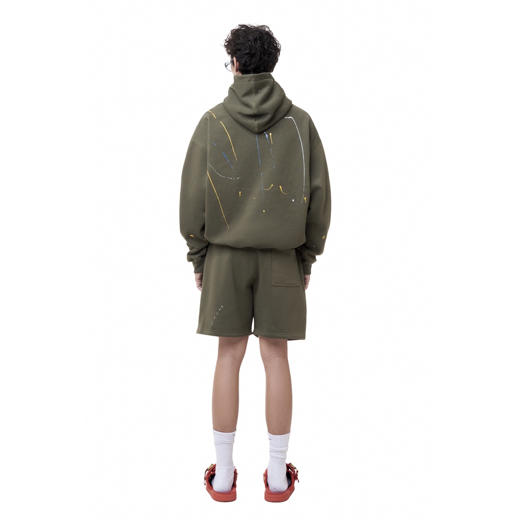 Quần nỉ ngắn BEUTER OLIVE SHORT - SUMMER