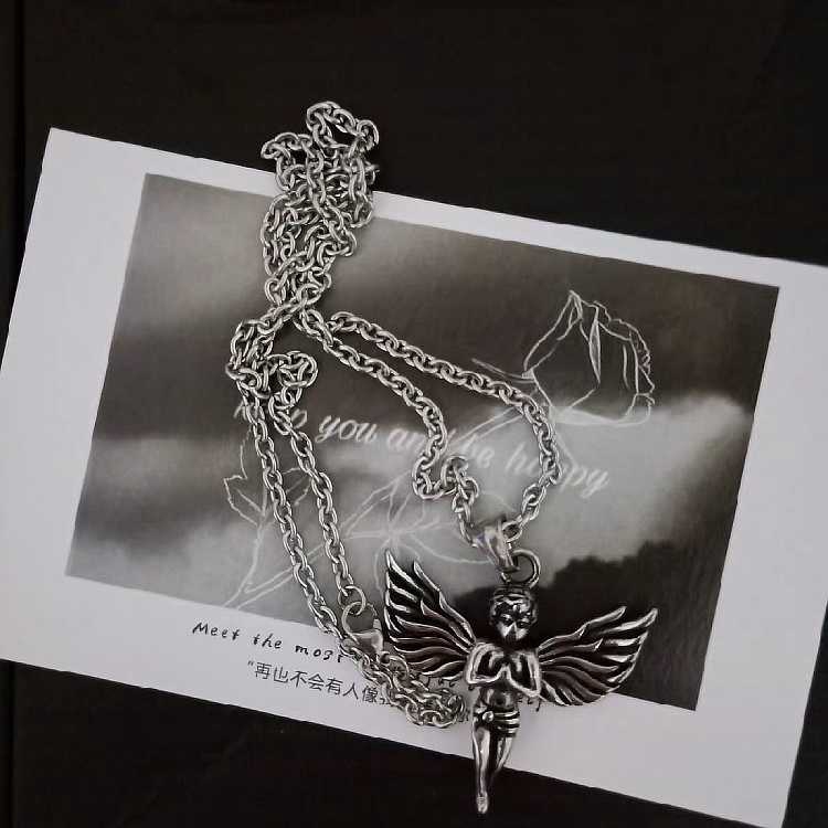 Dây Chuyền Mặt Hình Thiên Thần 1339255hip Phong Cách Hip Hop