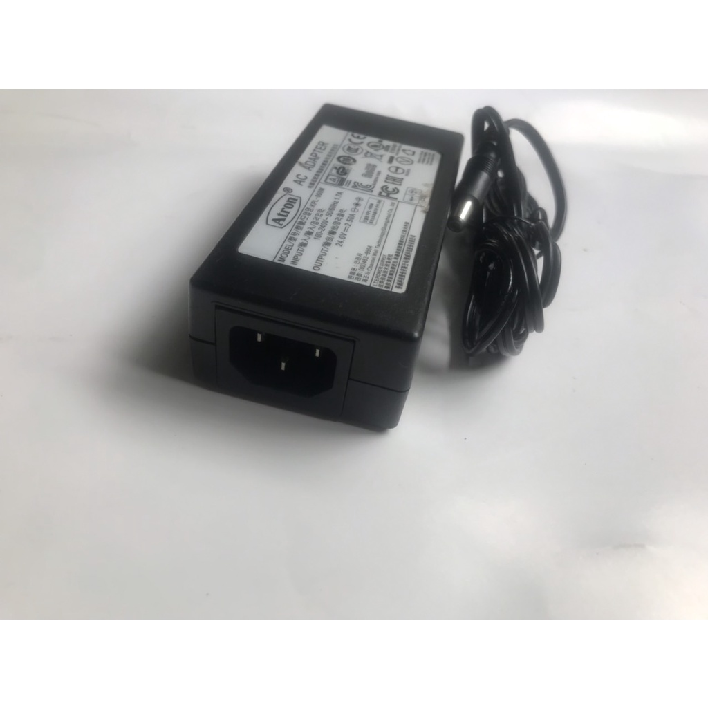 Adapter nguồn 24v 2.5a hàng zin qua sử dụng.