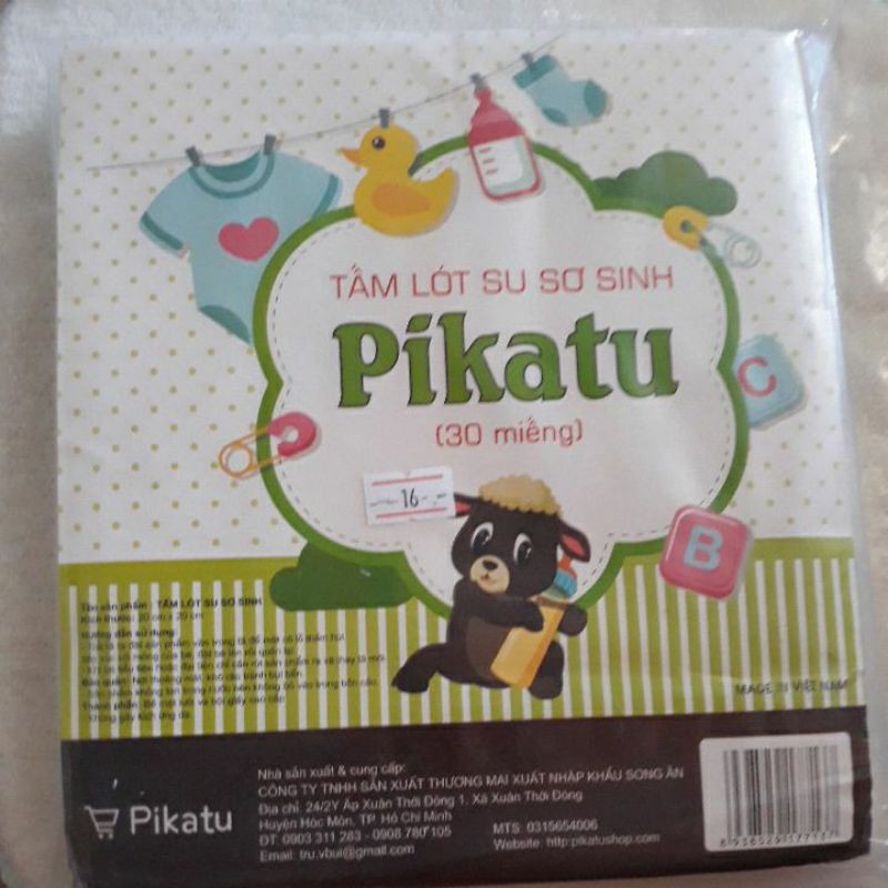 Tấm lót phân Su Pikatu 30 miếng