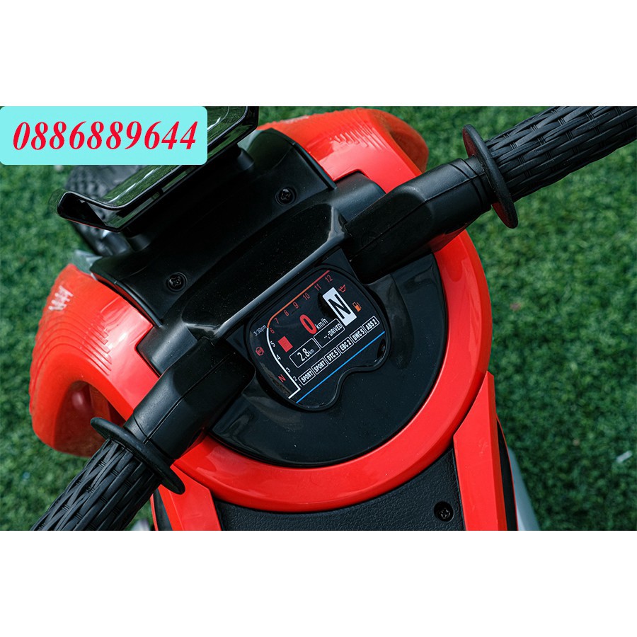 Xe máy điện trẻ em có điều khiển từ xa – BDQ 6199 scootergiare