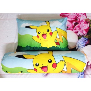 Set gối nằm và gối ôm Pikachu