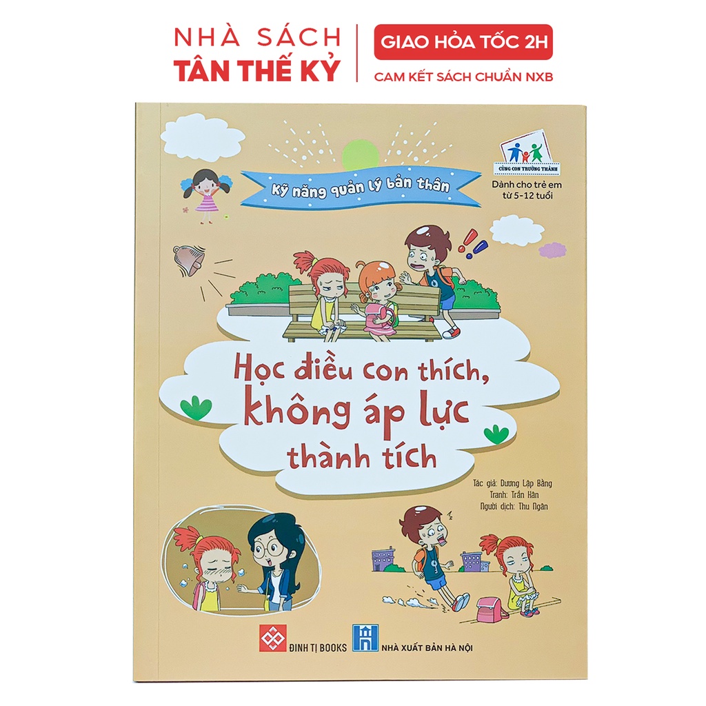 Sách - Kỹ năng quản lý bản thân rèn luyện đức tính cho trẻ 5-12 tuổi