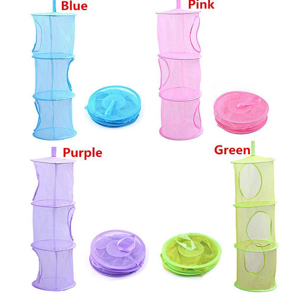 YNATURAL Túi Lưới Treo Đựng Đồ Lót 3 Ngăn