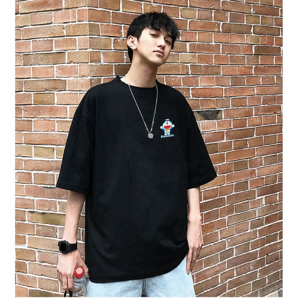 Áo thun Doraemon, Doremon logo nhỏ dễ thương cute