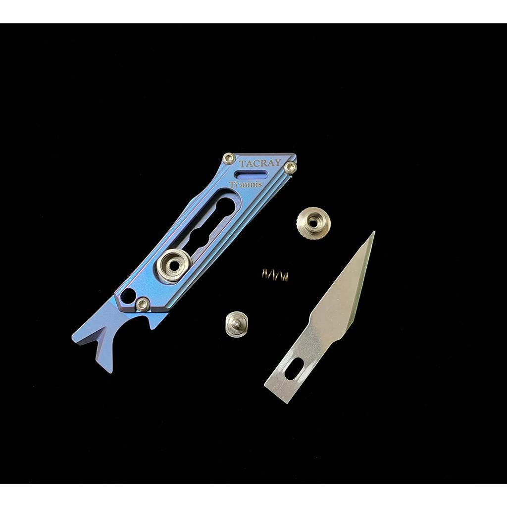 Móc khóa tacray titanuim mini ti prybar