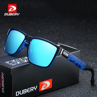 Image of DUBERY Polarized Sunglasses Men's Square Driver Shades Male Sun Glasses For Men