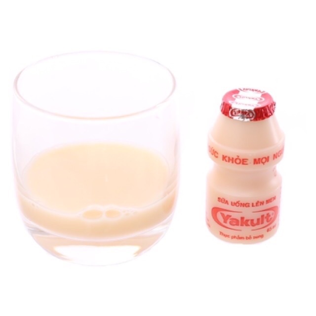 Sữa Chua Uống Yakult Lợi Khuẩn Len Men Tự Nhiên 65ml