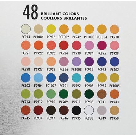- Bộ 48 Cây Chì Màu Prismacolor Premier, Hộp Thiếc