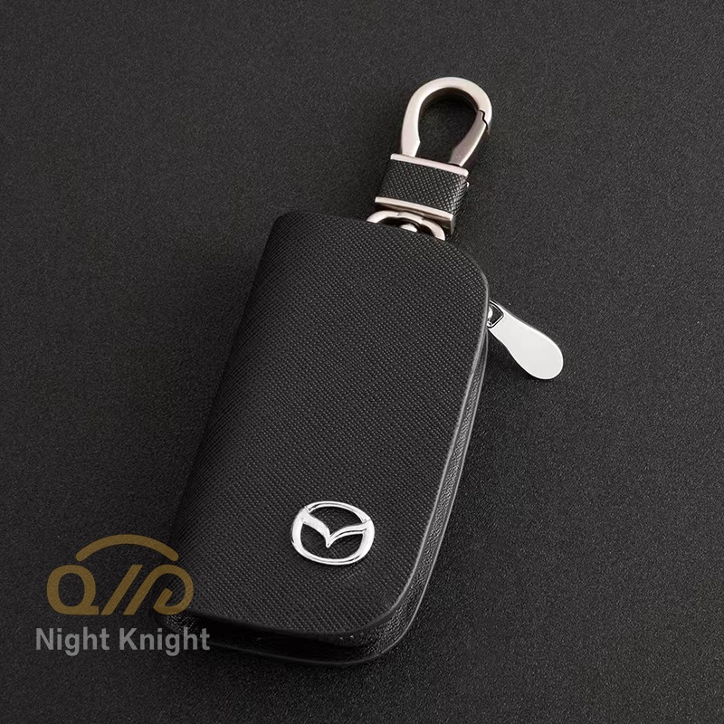 Ốp chìa khóa bằng da thật cao cấp cho ô tô Mazda CX-3 CX-4 CX-5 CX5 CX-7 CX-9 MX5
