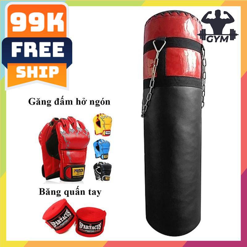 FLASH SALE🎁 Bao cát đấm bốc VN 100cm không ruột-Bao đấm tập võ-giảm cân tốt-freeship 50k-giá rẻ vô địch-hà nội & tphcm