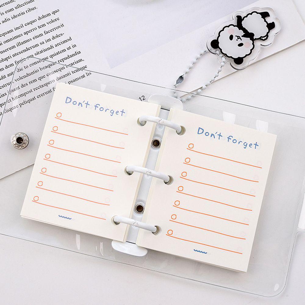 Set 60 Tờ Giấy Lót Nhật Ký / Sổ Tay Họa Tiết Kẻ Ô